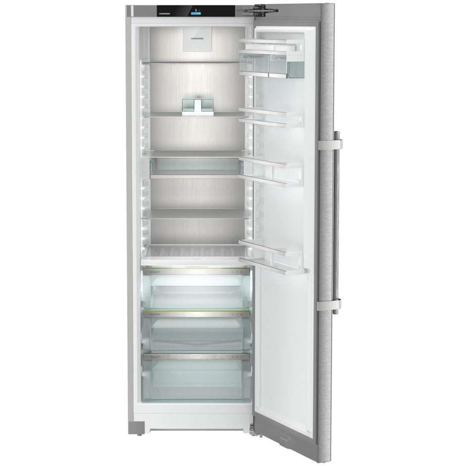 frigo 386lt h185 l60 c silver biofresh display to