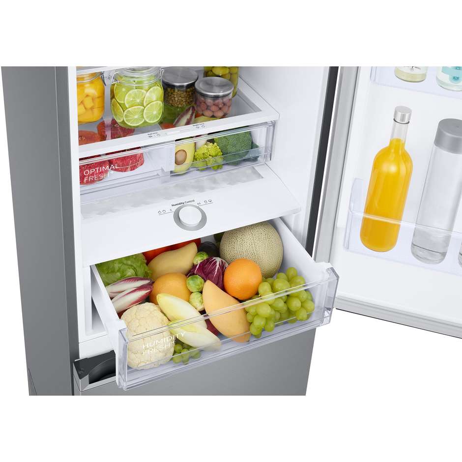 frigo combi 2p 276 114lt classe c silver
