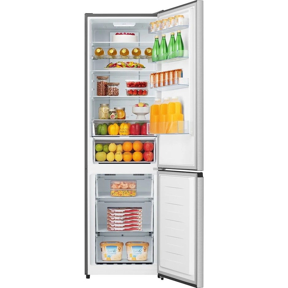 frigo combi 331lt h200 nf inox b disp metalback