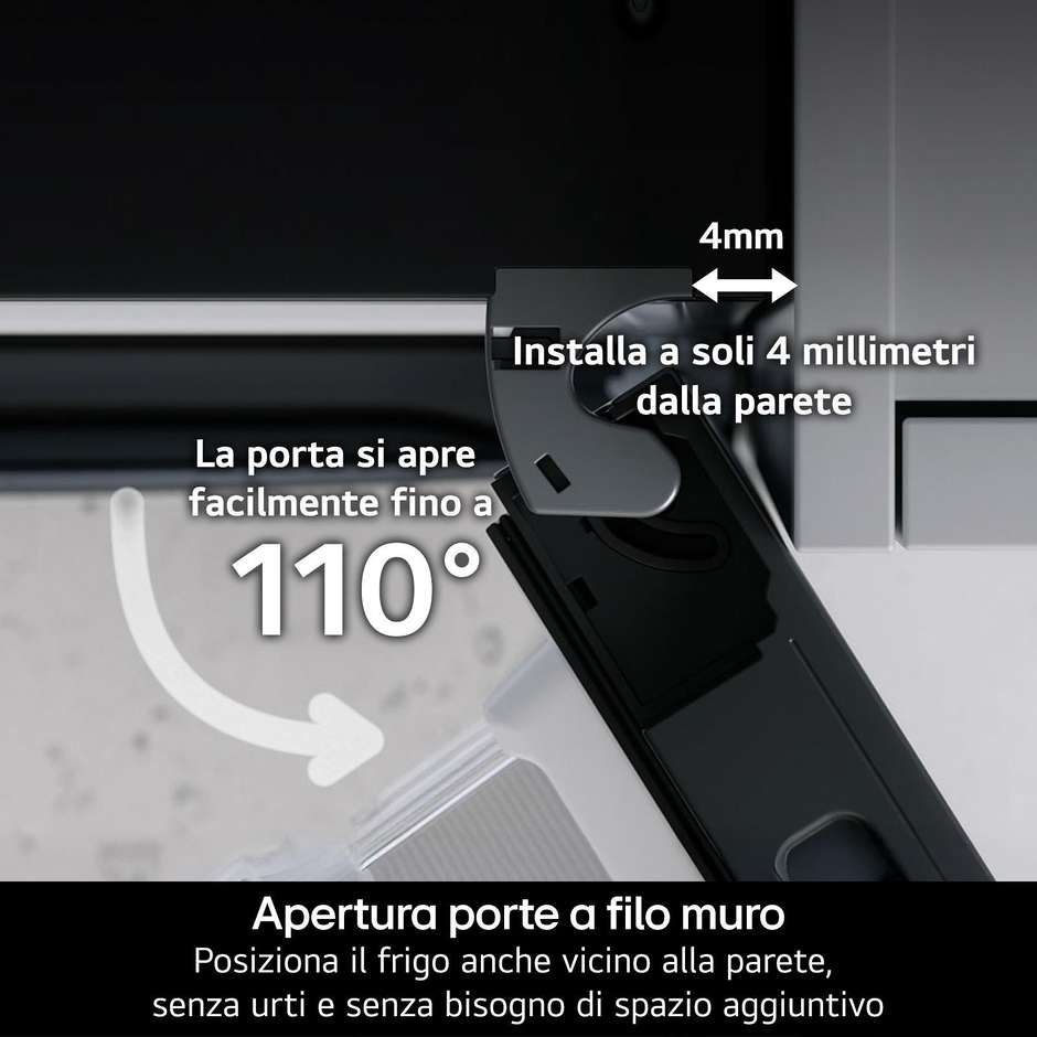 frigo combi 333lt h186 nf inox d wifi