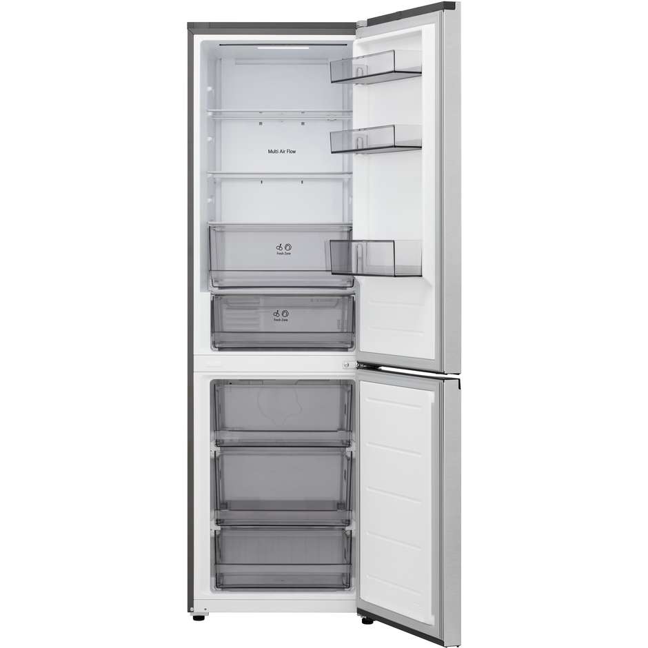 frigo combi 333lt h186 nf inox d wifi