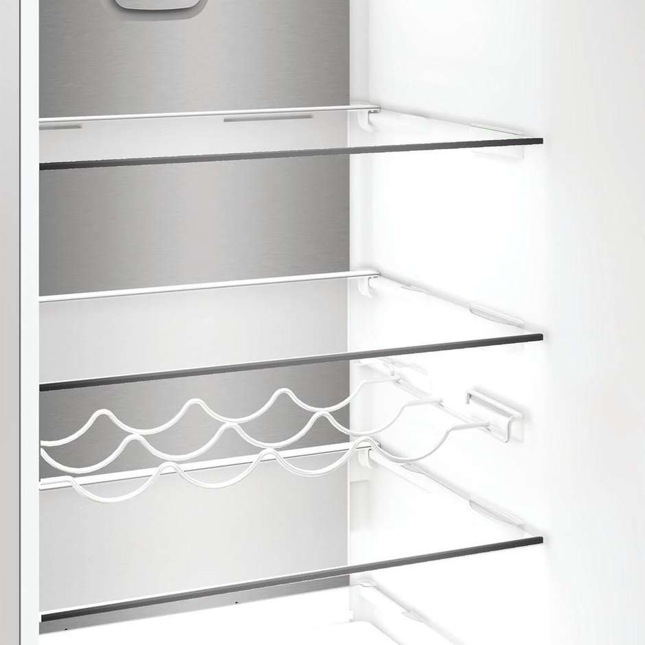 frigo combi 355lt h200-l 60 a nf inox inv 6senso