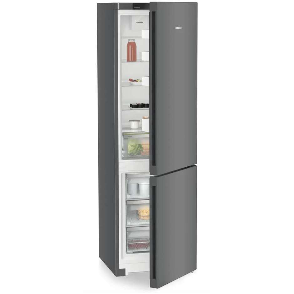 frigo combi 370lt h201 l60 nf c darkinox 3casseas