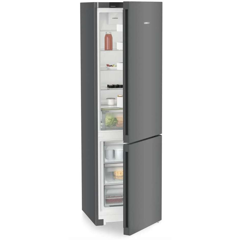 frigo combi 370lt h201 l60 nf c darkinox 3casseas