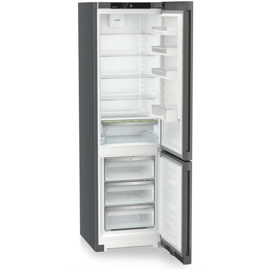 frigo combi 370lt h201 l60 nf c darkinox 3casseas