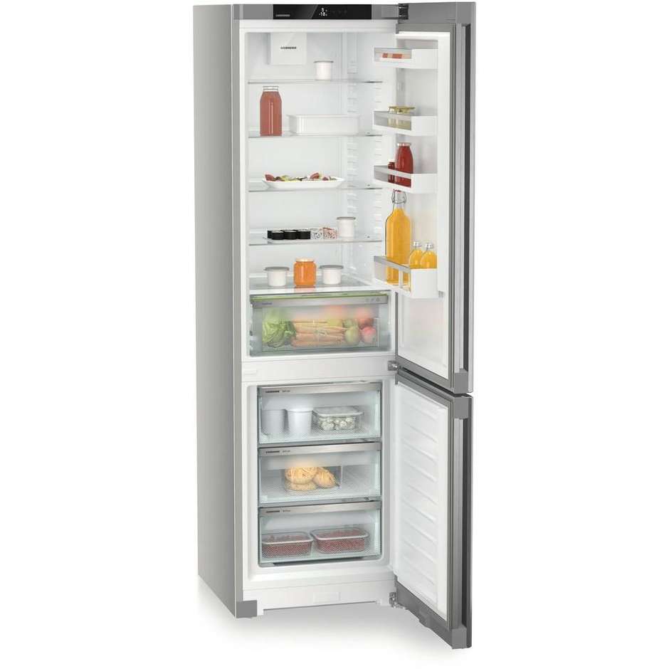 frigo combi 371lt h201 nf a silver easy fresh duo