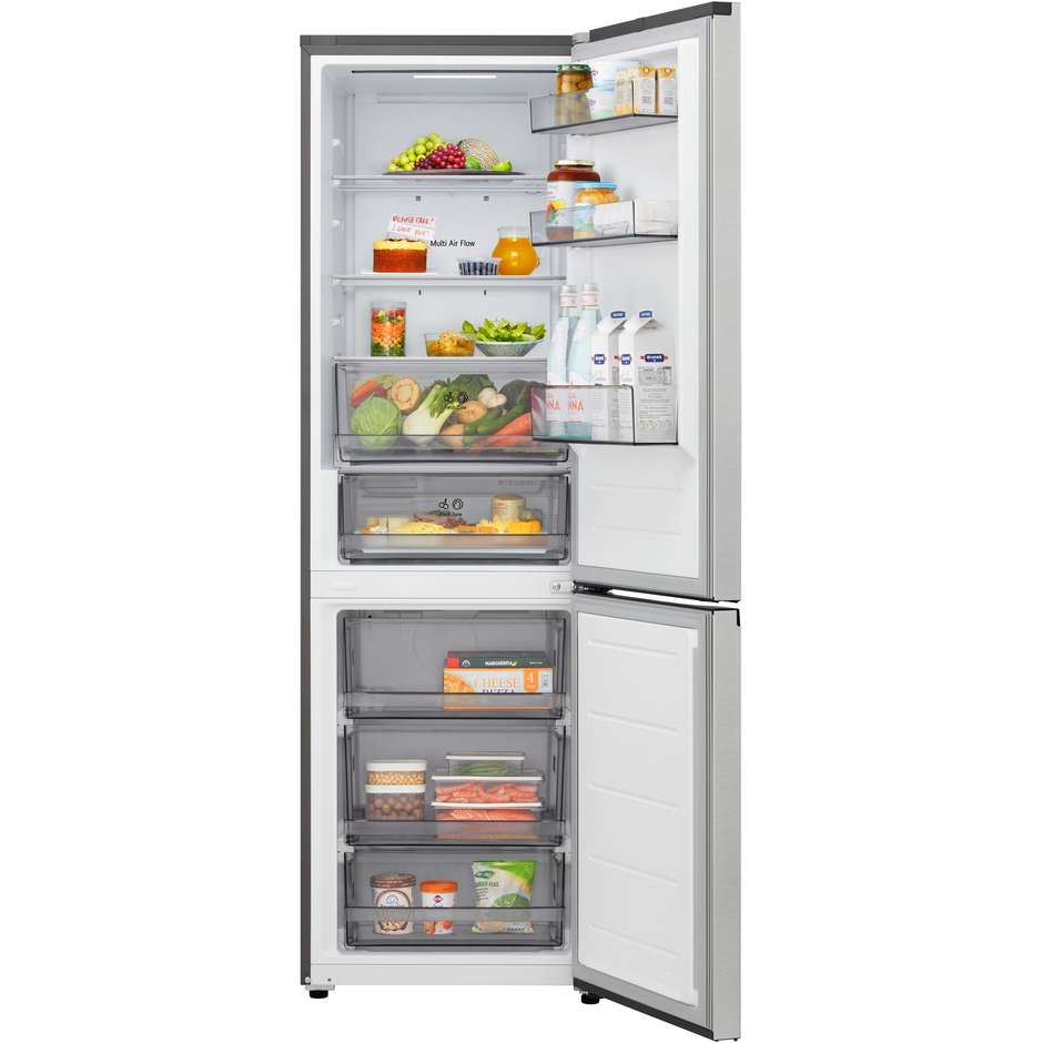 frigo combi 375lt h203 nf c inox wifi porta piatt