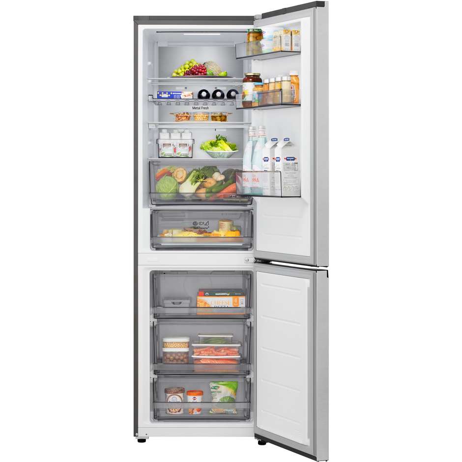 frigo combi 375lt h203 nf c inoxa a a  prime silv