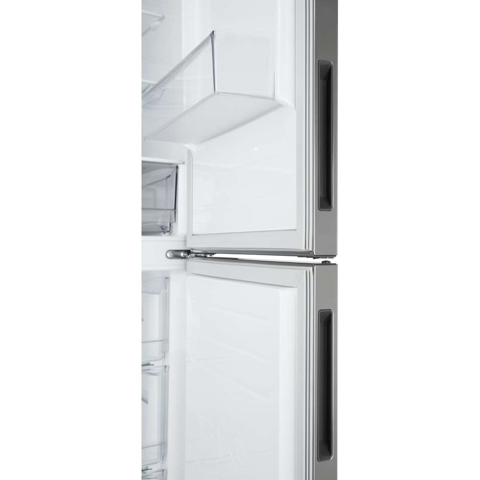 frigo combi 384lt h201 nf inox c 35db