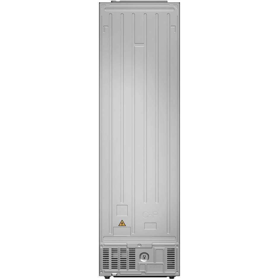 frigo combi 3porte 414lt h205 nf inox c wifi disp
