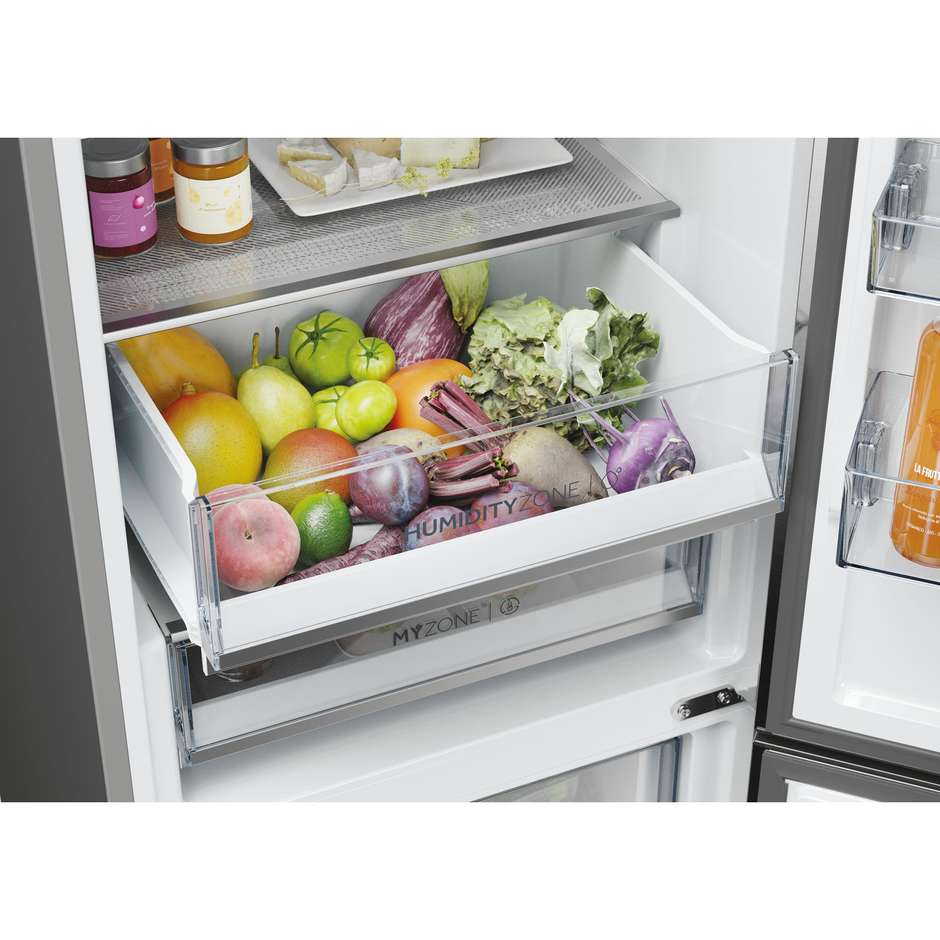 frigo combi 406lt h200 nf inox d wifi displ humid