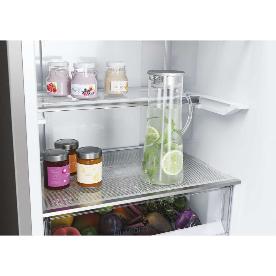 frigo combi 406lt h200 nf inox d wifi displ humid