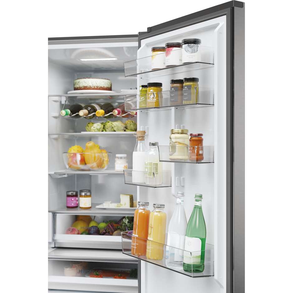 frigo combi 406lt h200 nf inox d wifi displ humid