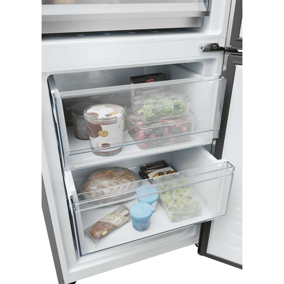 frigo combi 406lt h200 nf inox d wifi displ humid