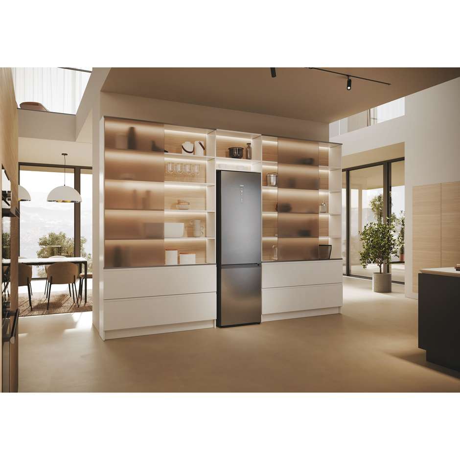 frigo combi 406lt h200 nf inox d wifi displ humid