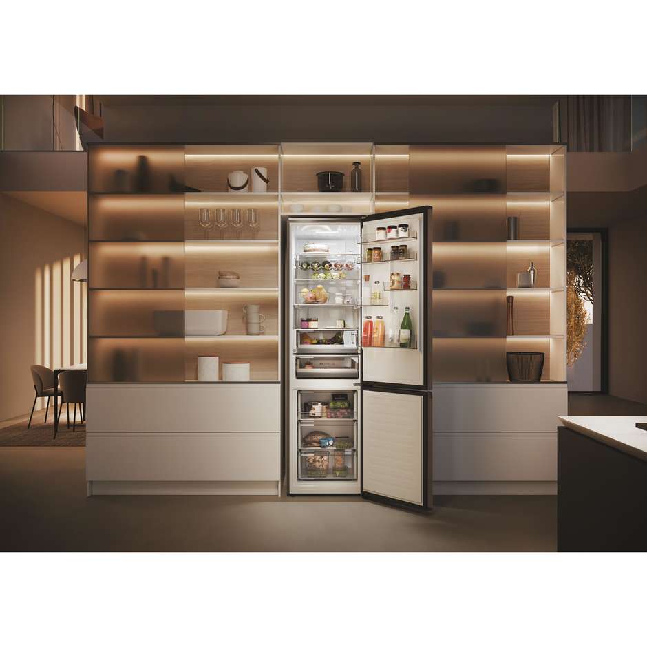 frigo combi 406lt h200 nf inox d wifi displ humid