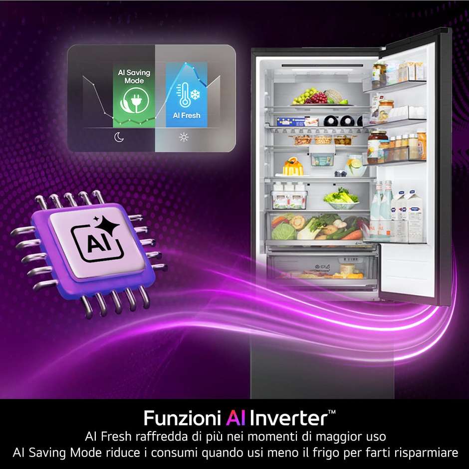 frigo combi 465lt h200-l70 nf inox d displ doorco