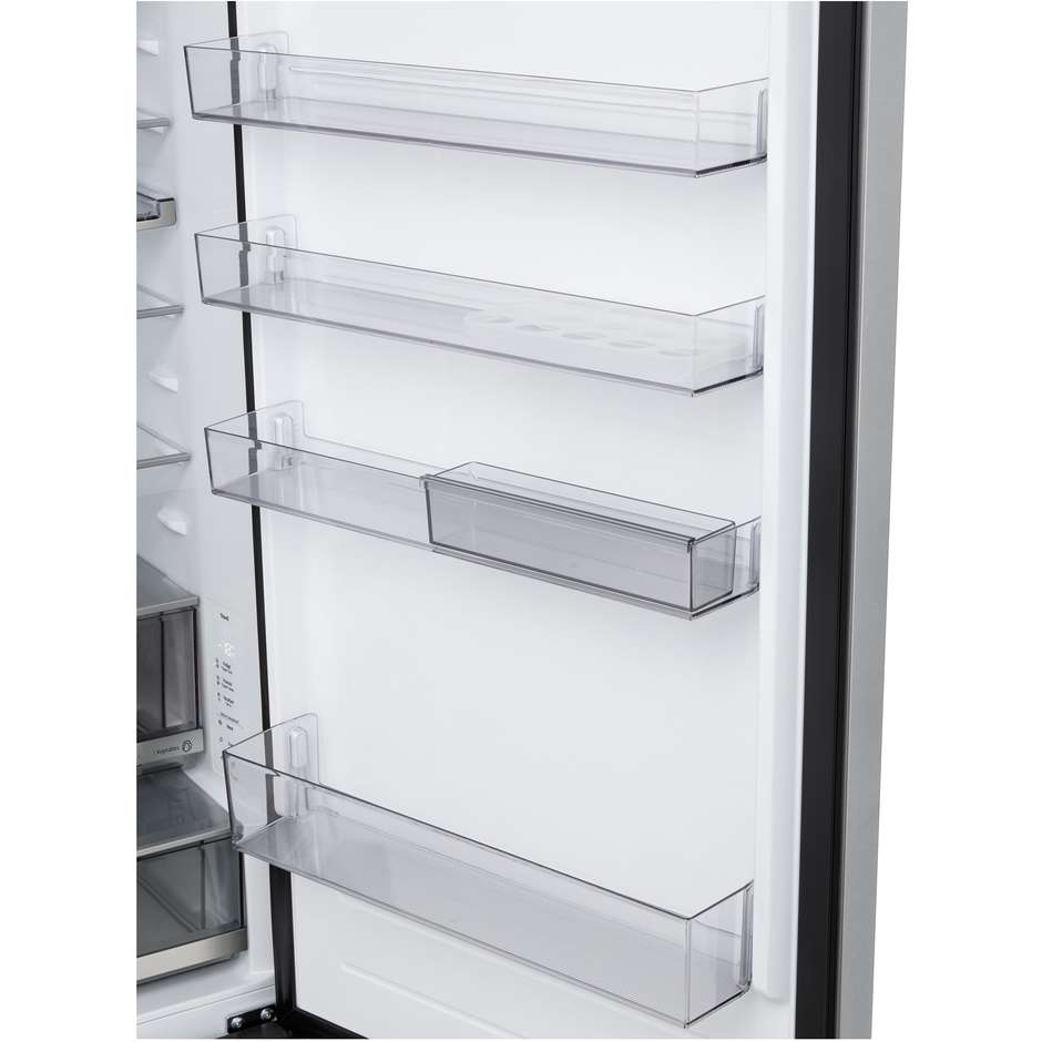 frigo combi 465lt h200-l70 nf inox d displ doorco