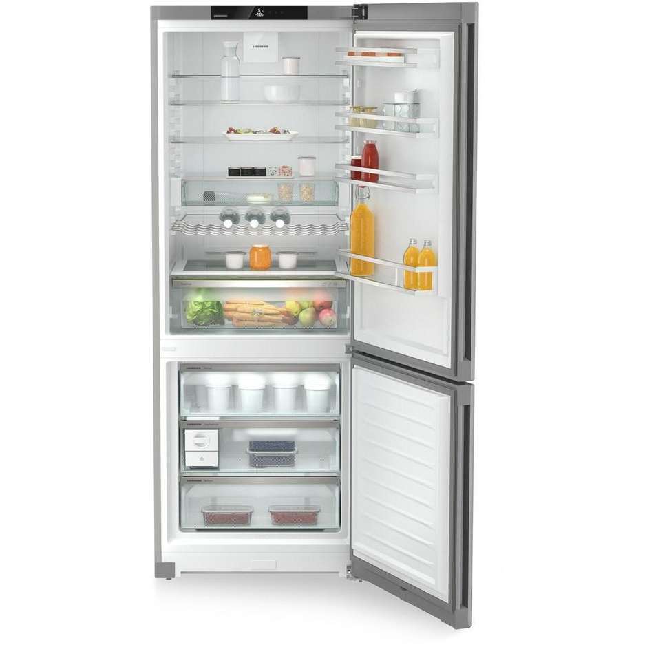 frigo combi 480lt h201 l75 nf d 3cass inox easy f