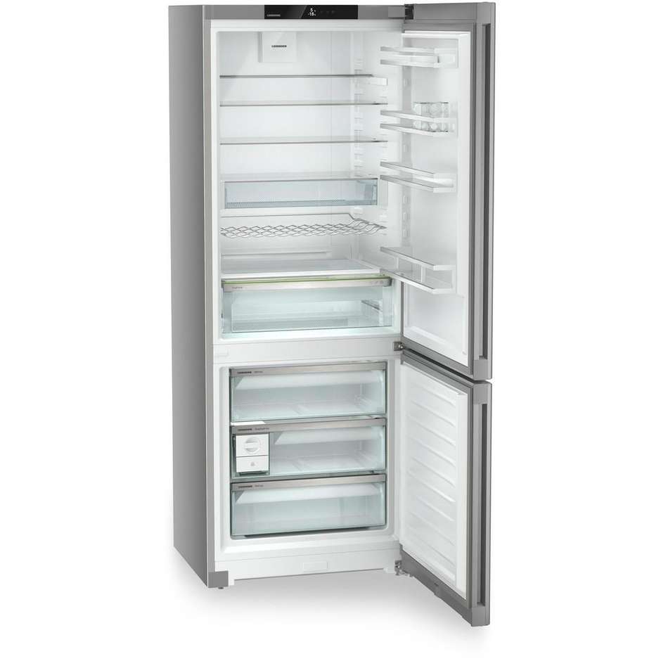 frigo combi 480lt h201 l75 nf d 3cass inox easy f