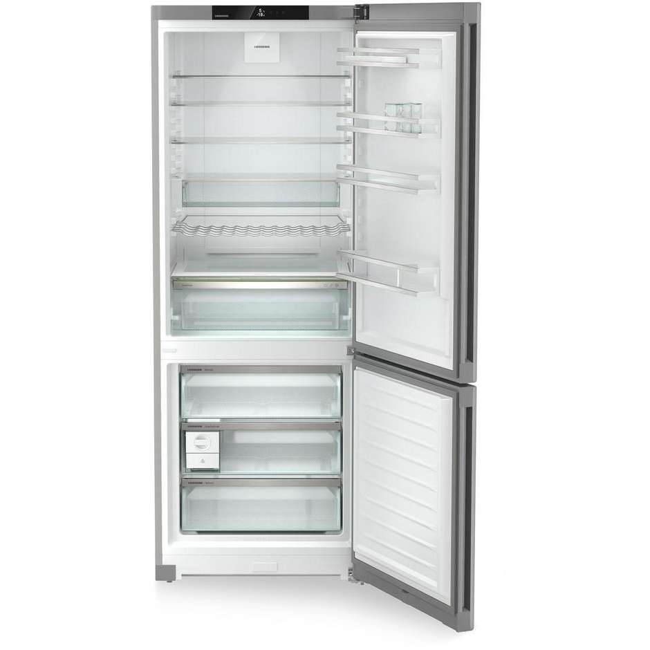 frigo combi 480lt h201 l75 nf d 3cass inox easy f