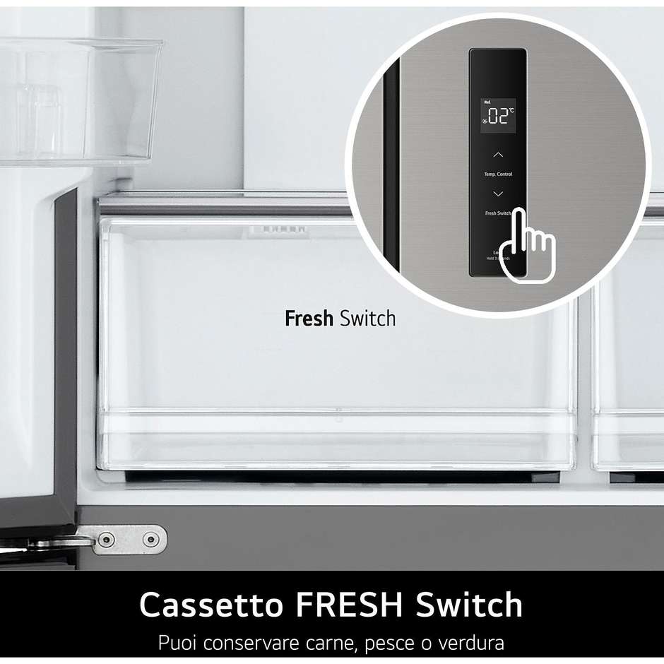 frigo multi4p 474lt h178-l83 nf e inox