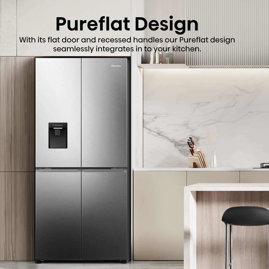 frigo multi4p 484lt h181-l79 nf e inox cl e