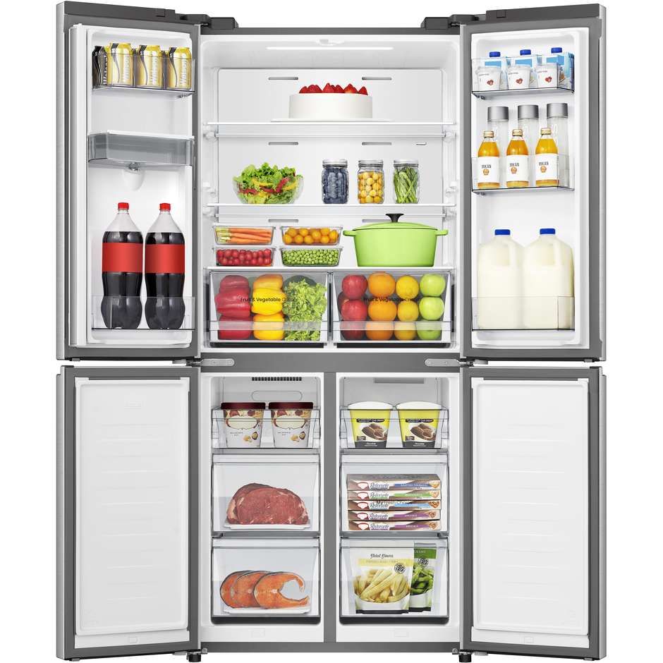 frigo multi4p 484lt h181-l79 nf e inox cl e