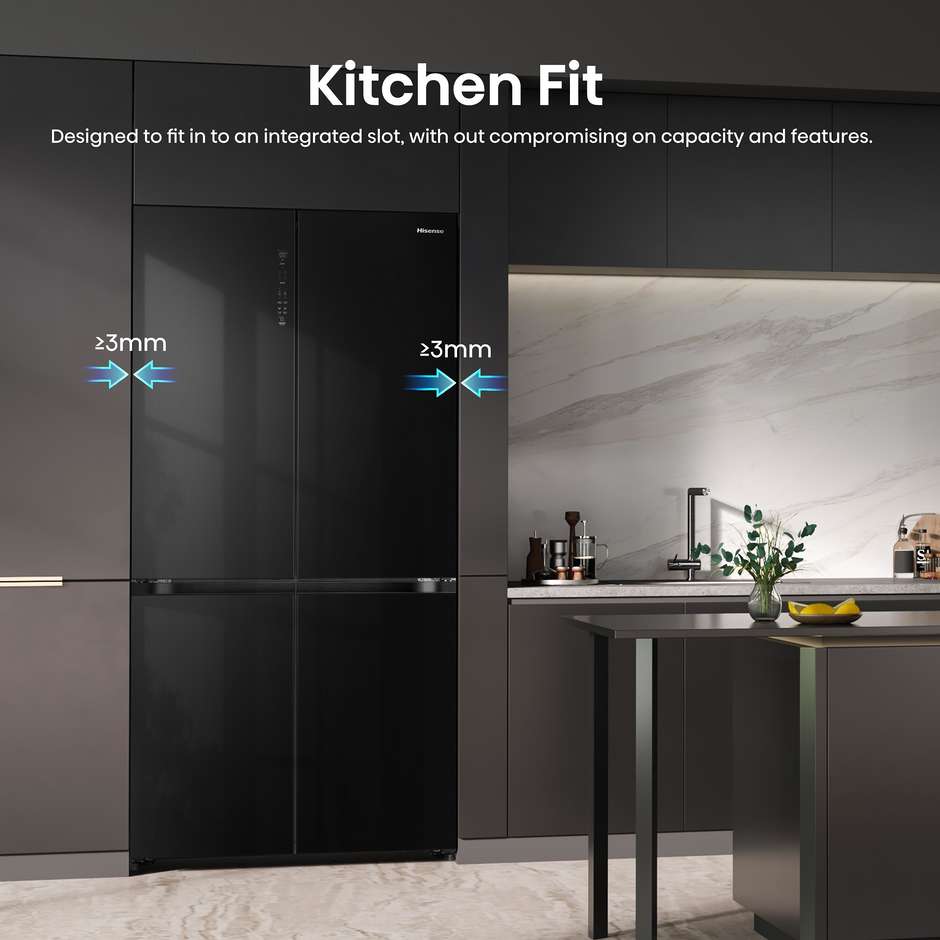 frigo multi4p 486lt h190 l91 nf e vetronero kitch
