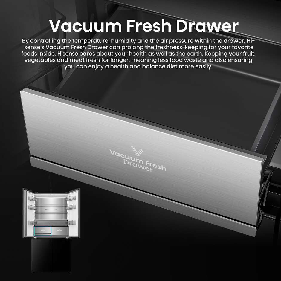 frigo multi4p 486lt h190 l91 nf e vetronero kitch