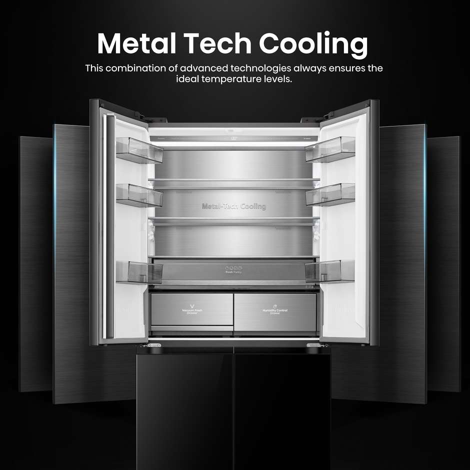 frigo multi4p 486lt h190 l91 nf e vetronero kitch