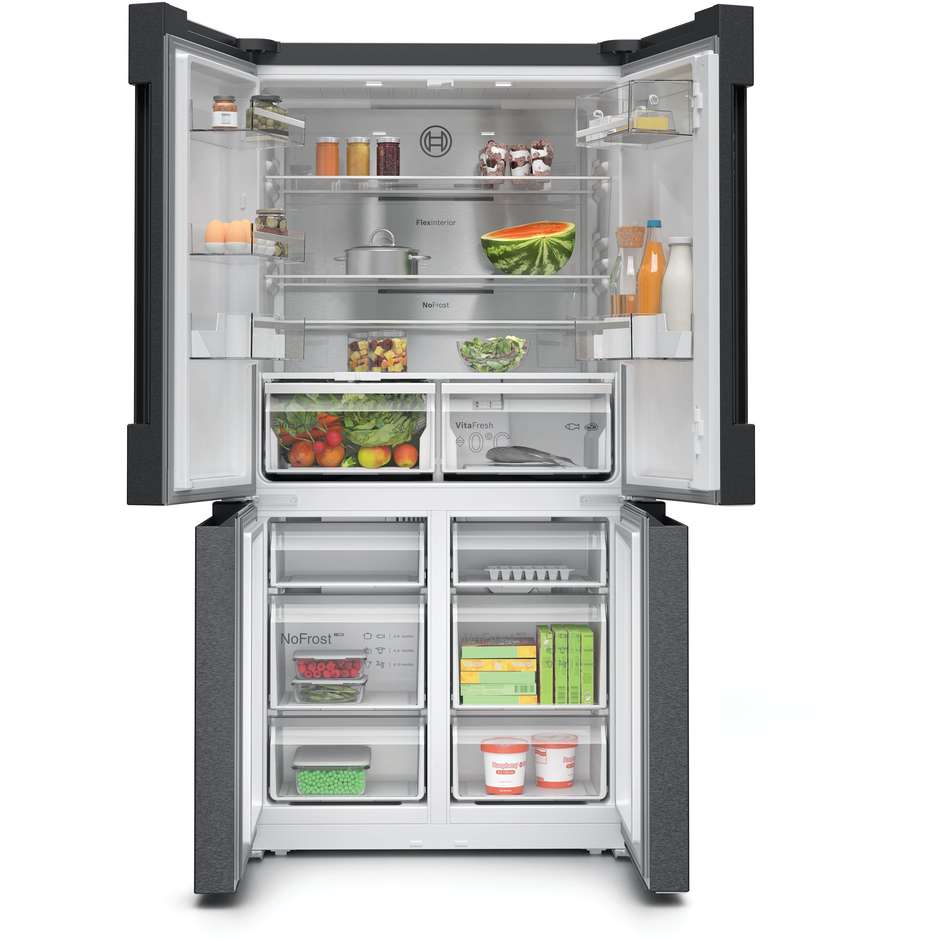 frigo multi4p 605lt h183-l91 nf e blackinox displ