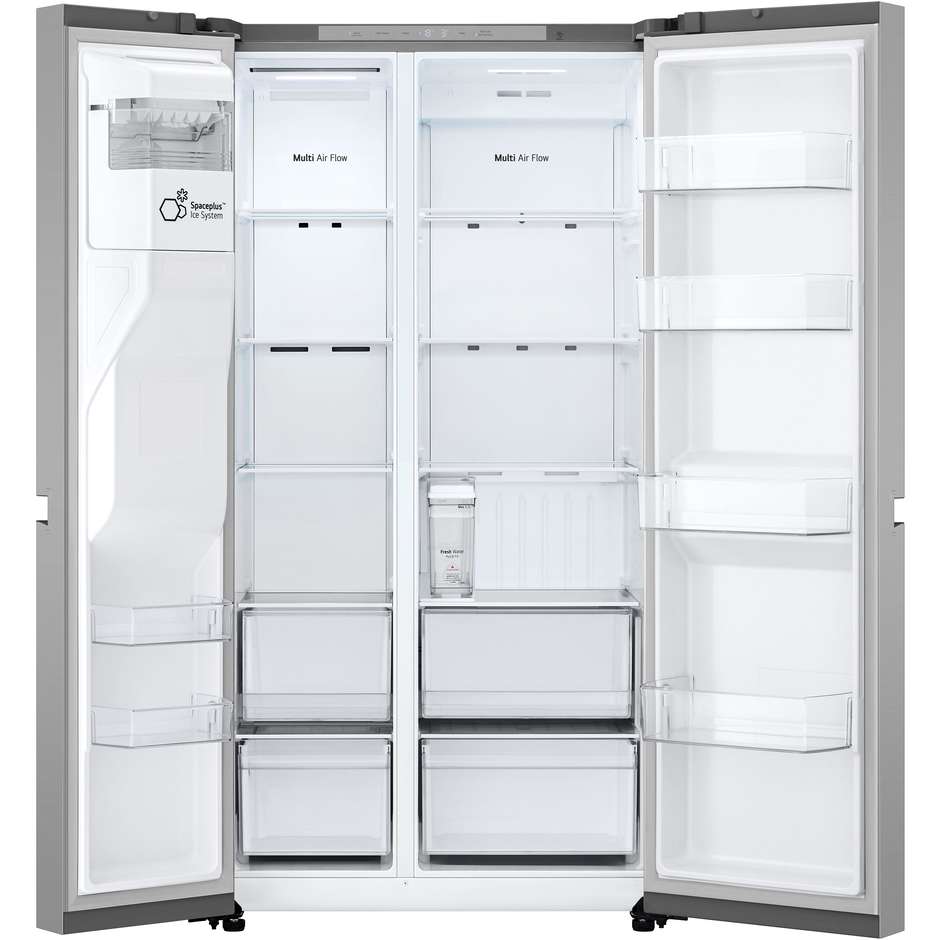 frigo sbs 2p 641lt h179-l91 nf e inox disp-tan