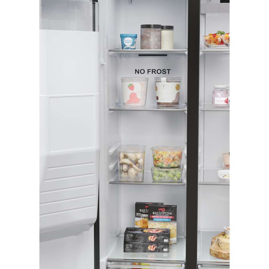 frigo sbs 511lt h177-l91-p64 nf d black disp-tan