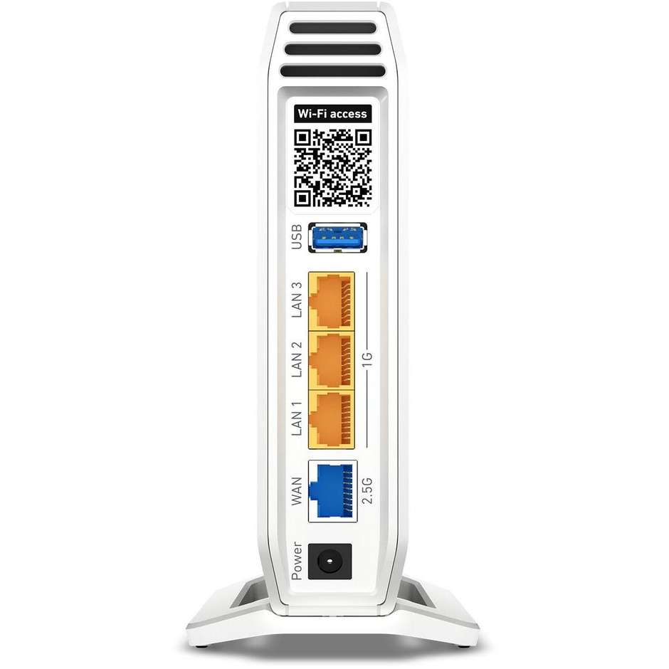 FRITZ! 4060 router Wi-Fi 6 tri-band AX6000 con 3 LAN Gigabit e USB 3.2 Gen 1