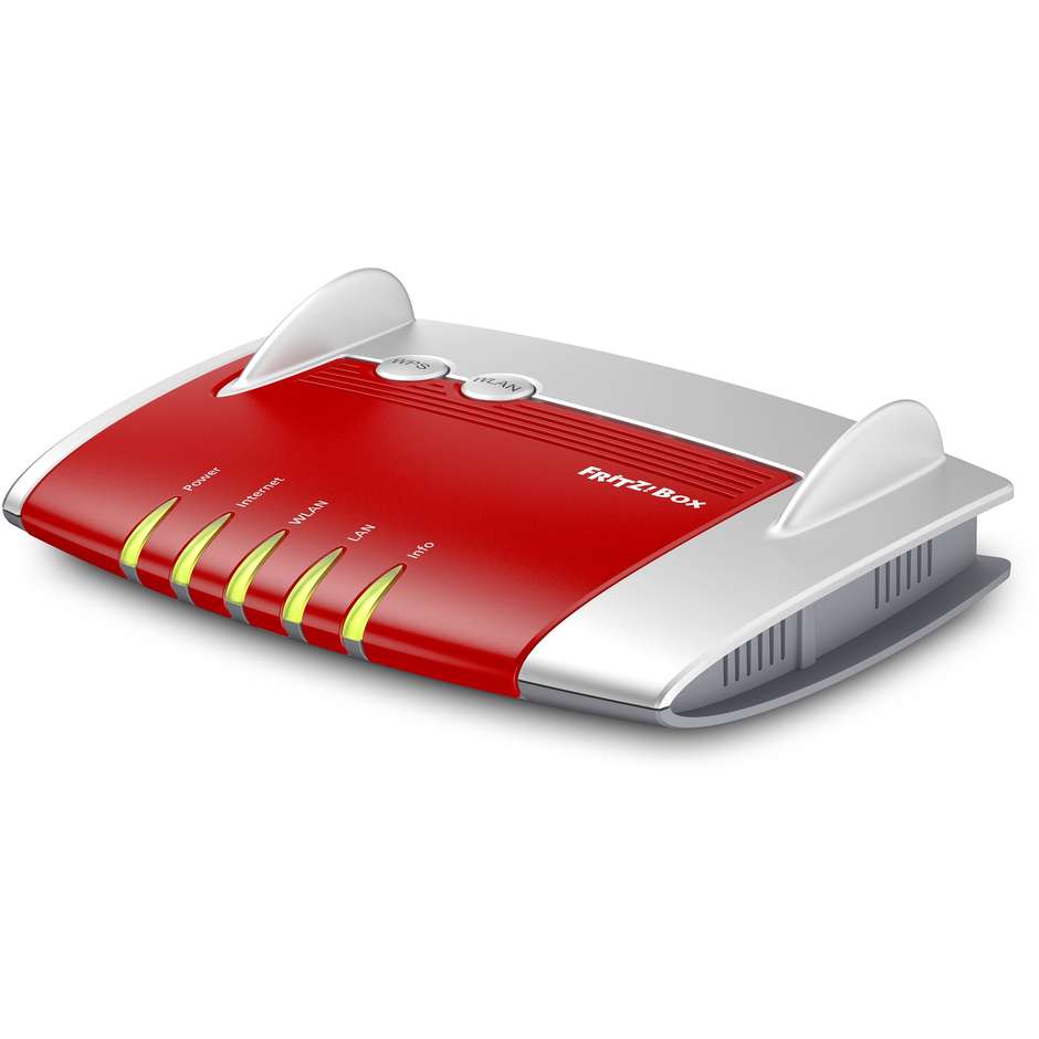 Fritz!Box 4020 international modem router colore rosso