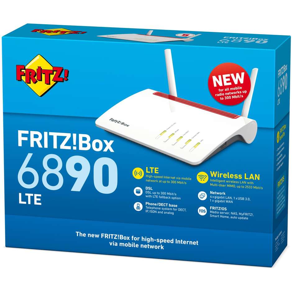 FRITZ!Box 6890 LTE International Router