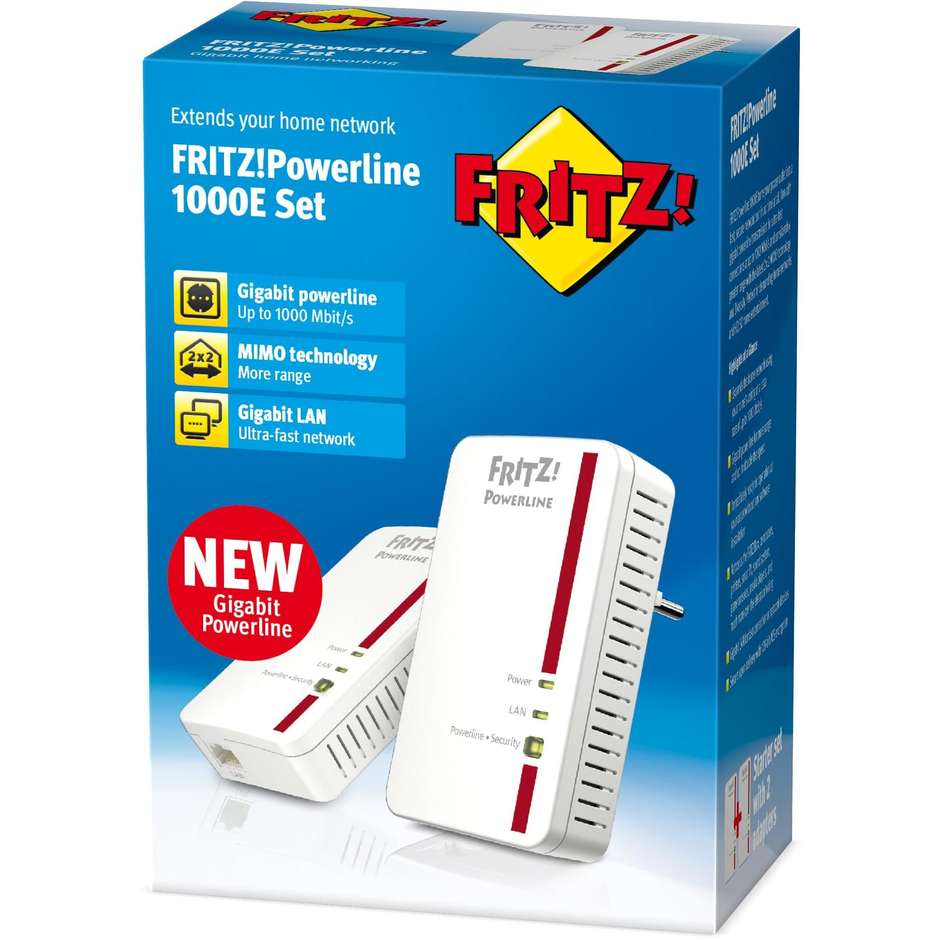 fritz!powerline 1000e set internat