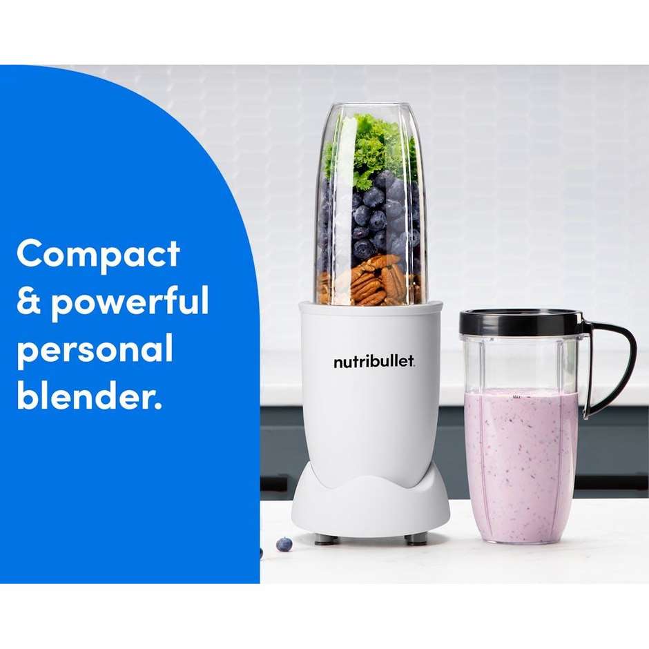 frullatore nutribullet bianco mattepersonal blend