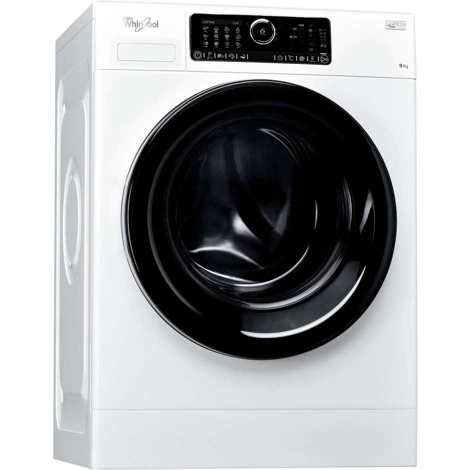 fscr-90430 whirlpool lavatrice carica frontale classe a+++ 9 kg 1400 giri