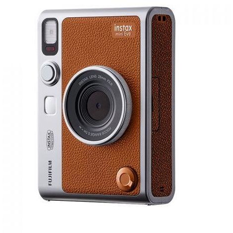 FUJI MINIEVOBROWNTYPEC Fotocamera Istantanea Analogica con Espulsione Automatica Colore Nero