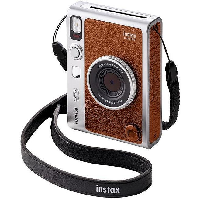FUJI MINIEVOBROWNTYPEC Fotocamera Istantanea Analogica con Espulsione Automatica Colore Nero