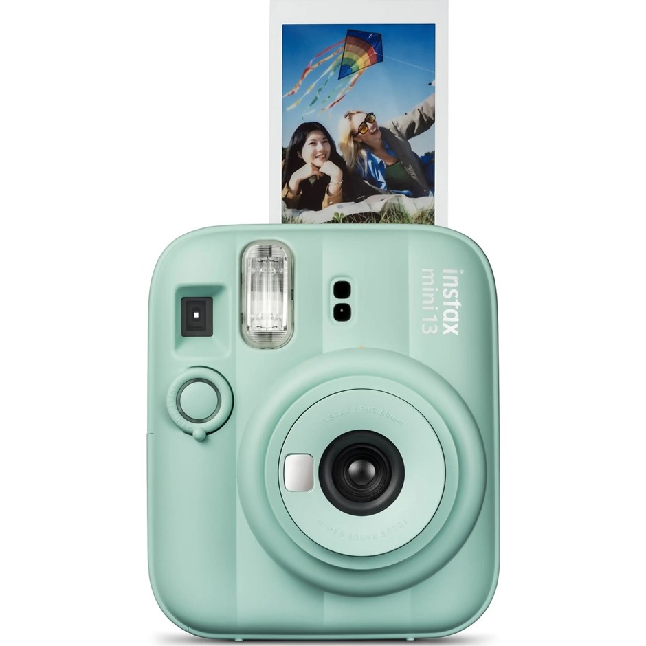 Fujifilm instax mini 13 Fotocamera istantanea con autoscatto Lagoon Green