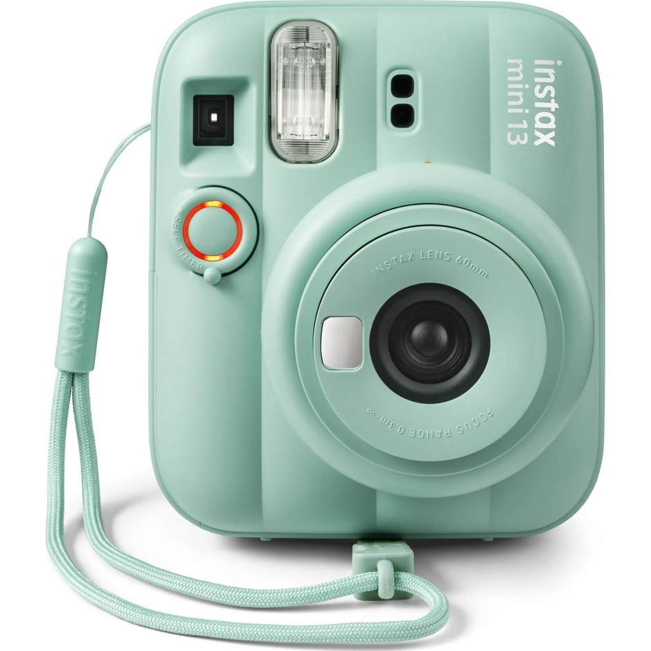 Fujifilm instax mini 13 Fotocamera istantanea con autoscatto Lagoon Green