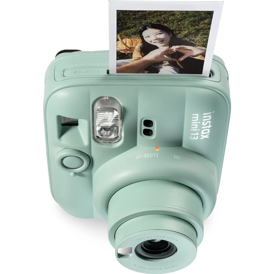 Fujifilm instax mini 13 Fotocamera istantanea con autoscatto Lagoon Green