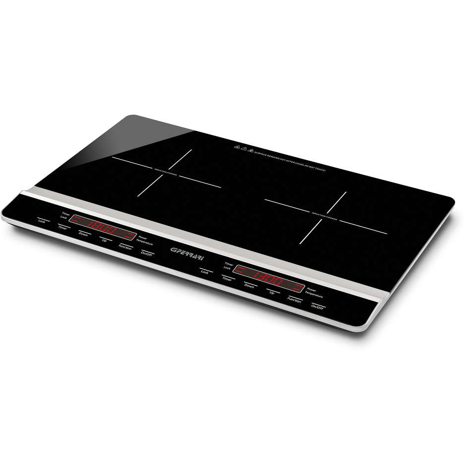 G3 Ferrari Dinamiko Duo G10138 piano cottura portatile a doppia induzione