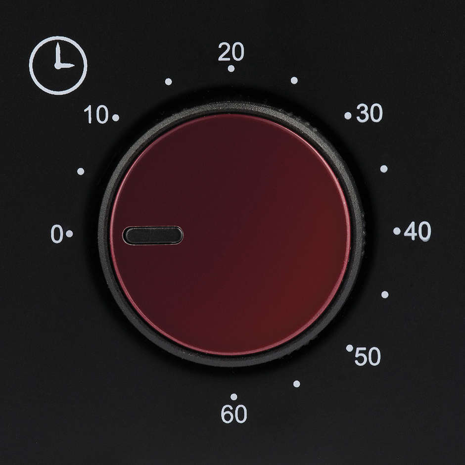 G3 Ferrari G10132 Il Moro Forno Elettrico Ventilato 28 L 1600 W da Tavolo Nero e Rosso