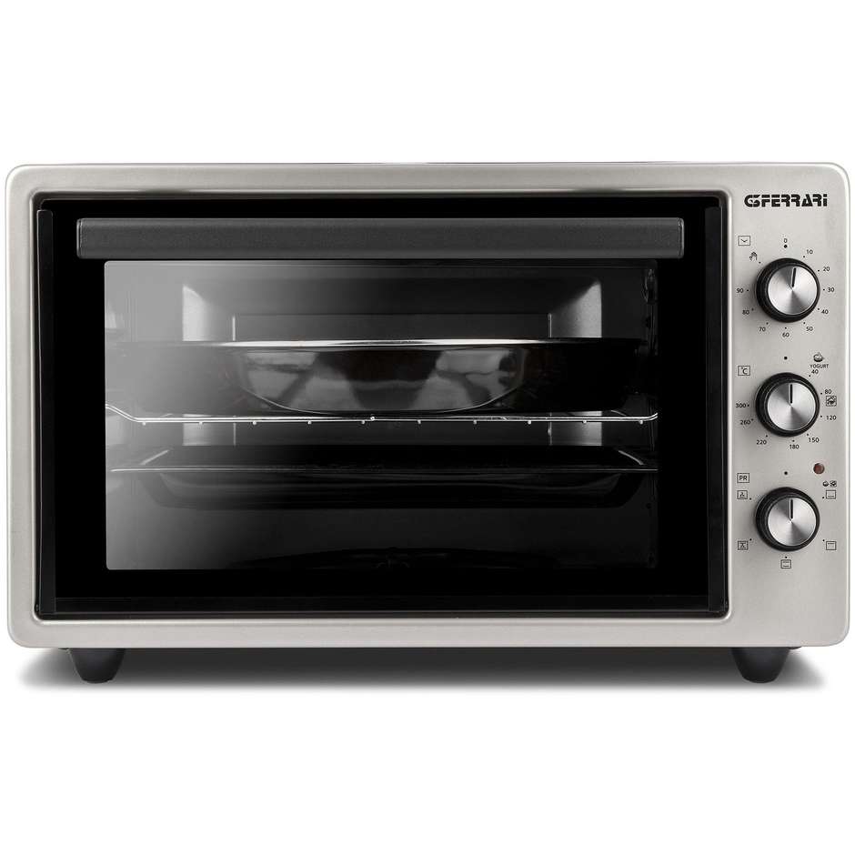 G3 Ferrari G10152 Forno Elettrico Ventilato da Tavolo 37 L 1500 W Nero Acciaio