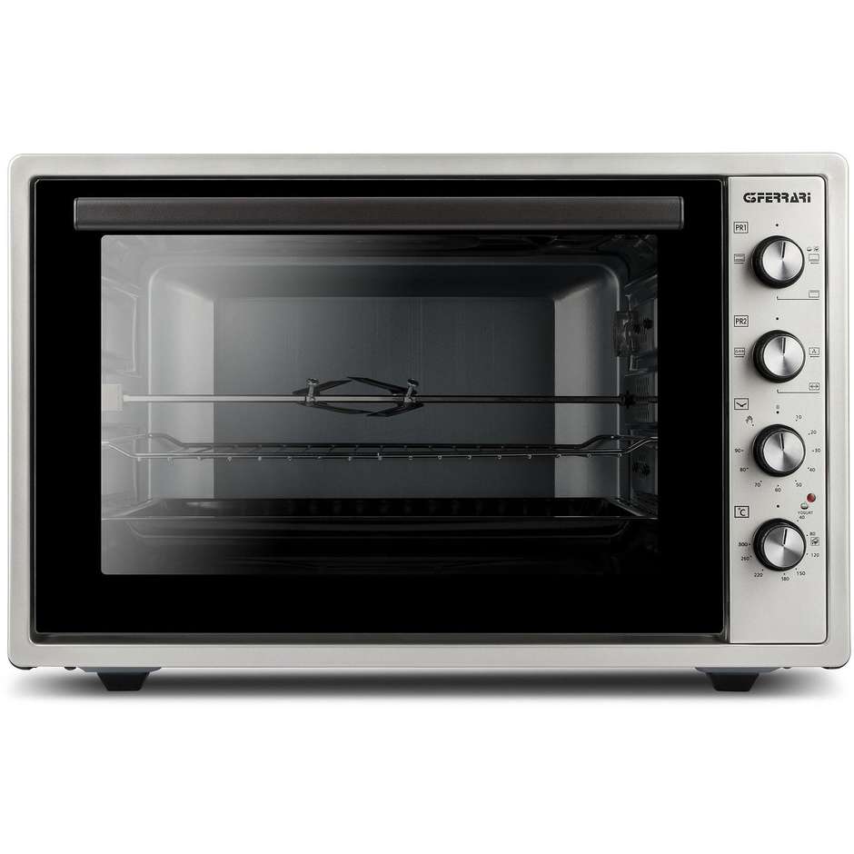 G3 Ferrari G10154 Forno Elettrico Ventilato 58 L 1800 W Grill Girarrosto Nero/Acciaio