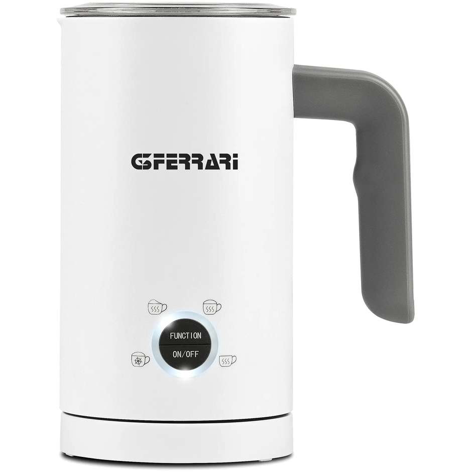 G3 Ferrari G1017301 Montalatte Elettrico 500 W, 300 ml, Bianco